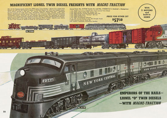 Lionel catalogue 1950