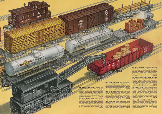 Lionel catalogue 1950