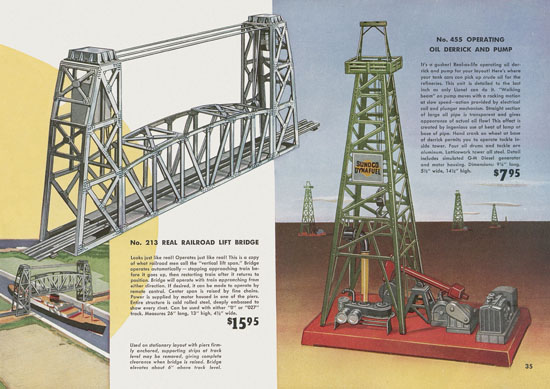 Lionel catalogue 1950