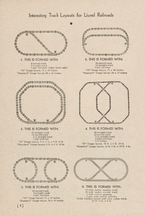 Lionel Instructions for Assembling and Operating 1938