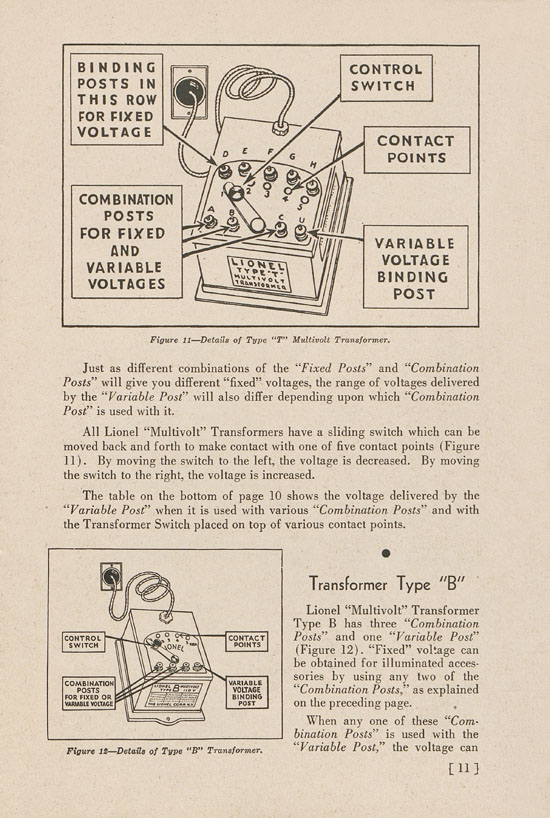 Lionel Instructions for Assembling and Operating 1938