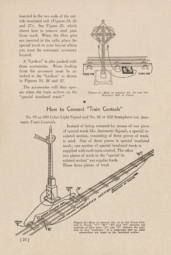 Lionel Instructions for Assembling and Operating 1938