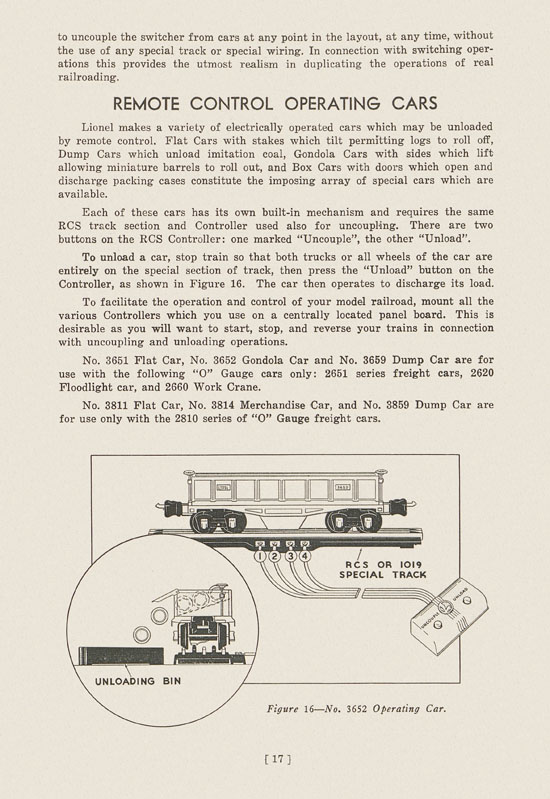 Lionel Instructions for Assembling and Operating 1939