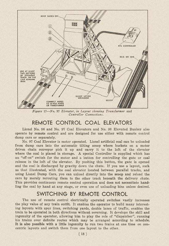 Lionel Instructions for Assembling and Operating 1939