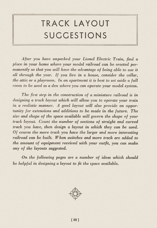 Lionel Instructions for Assembling and Operating 1939