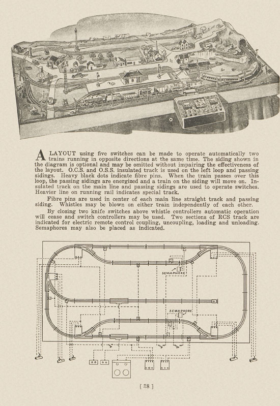 Lionel Instructions for Assembling and Operating 1939