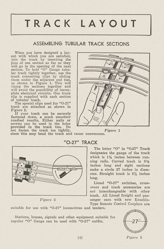 Lionel Instructions for Assembling and Operating 1946