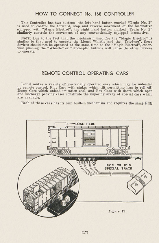 Lionel Instructions for Assembling and Operating 1946