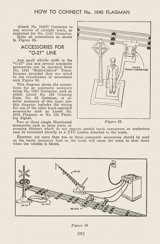 Lionel Instructions for Assembling and Operating 1946