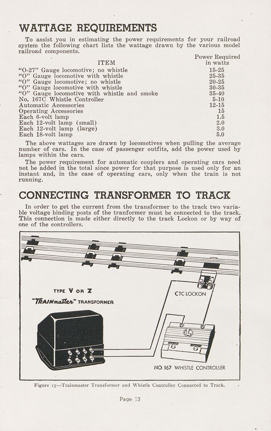 Lionel Instructions for Assembling and Operating 1947