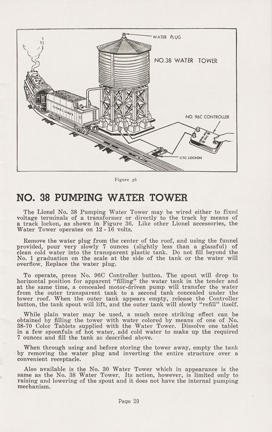 Lionel Instructions for Assembling and Operating 1947