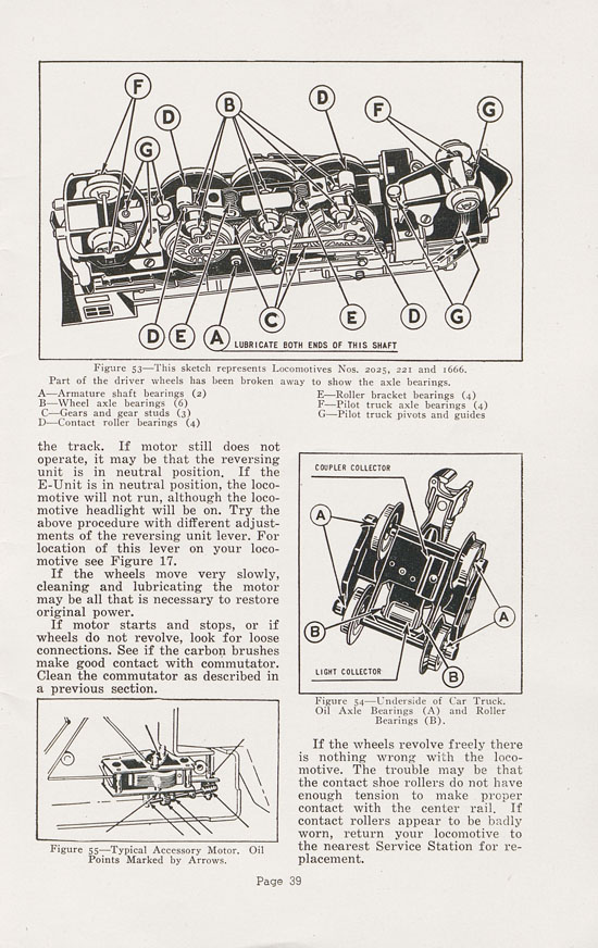 Lionel Instructions for Assembling and Operating 1947