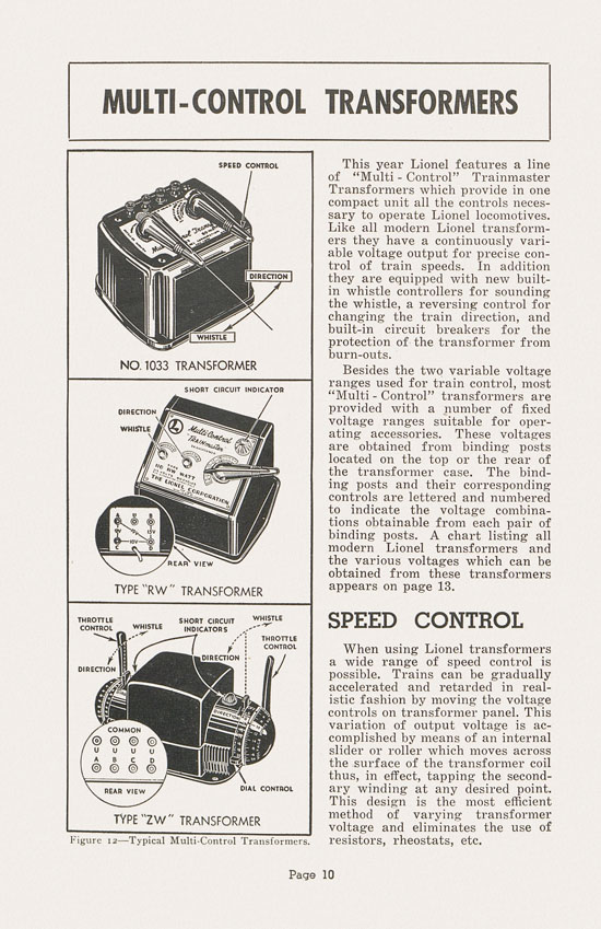 Lionel Instructions for Assembling and Operating 1948