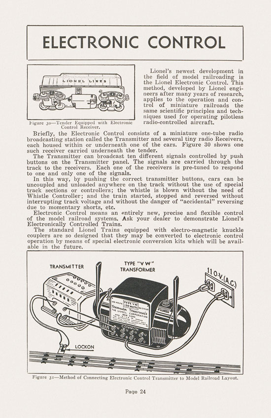 Lionel Instructions for Assembling and Operating 1948