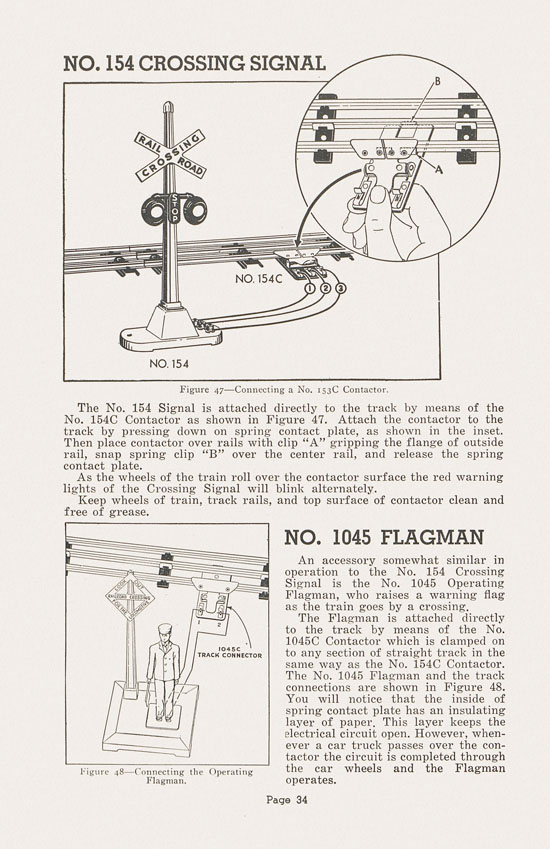 Lionel Instructions for Assembling and Operating 1948