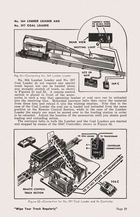 Lionel Instructions for Assembling and Operating 1950