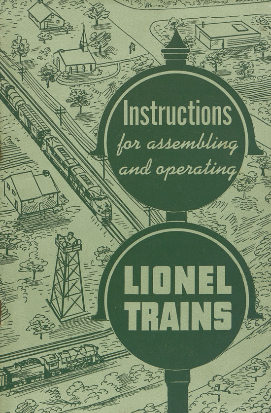 Lionel Instructions for Assembling and Operating 1951