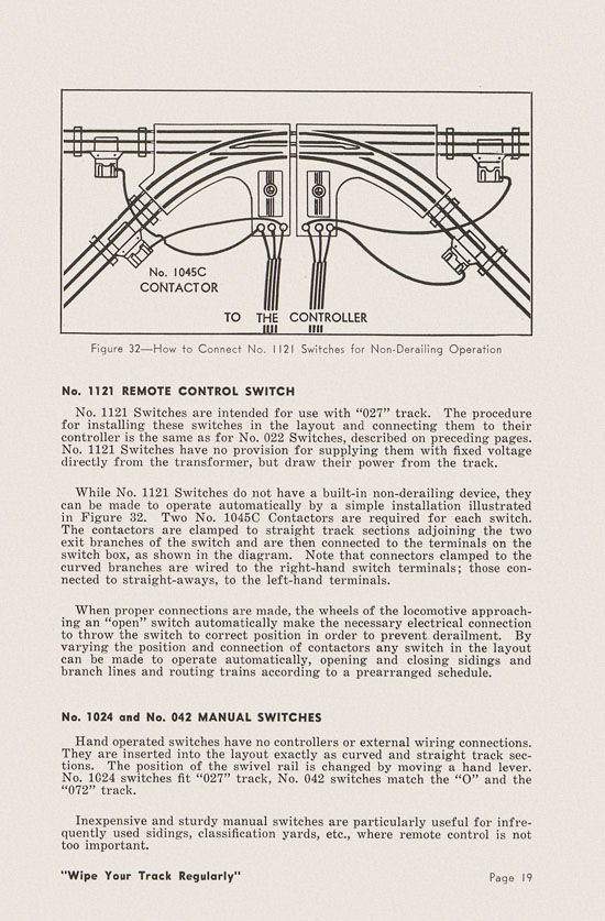 Lionel Instructions for Assembling and Operating 1951