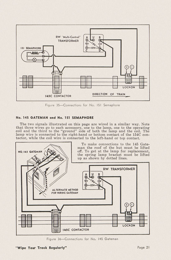 Lionel Instructions for Assembling and Operating 1951