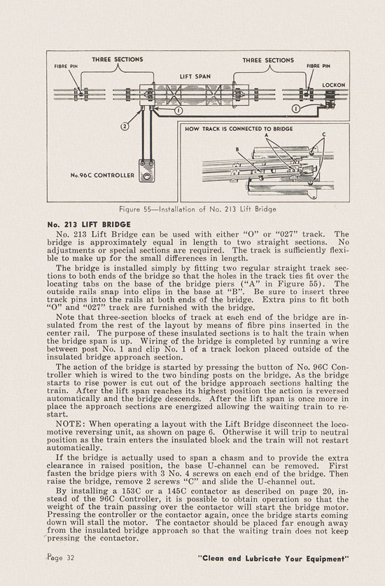 Lionel Instructions for Assembling and Operating 1951