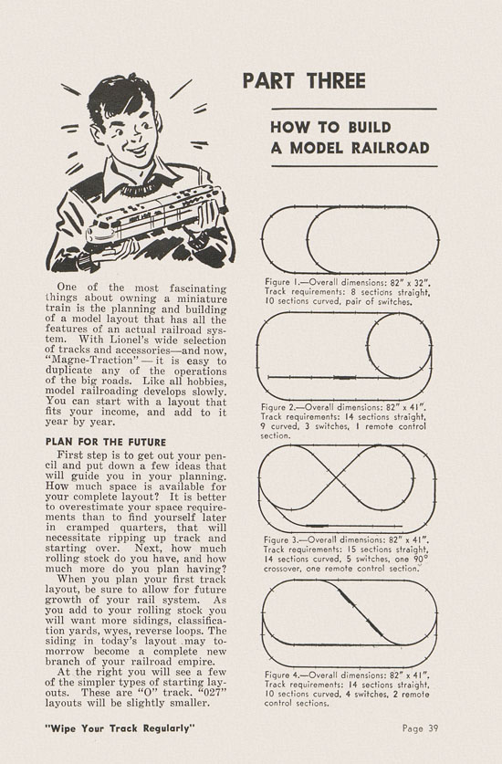 Lionel Instructions for Assembling and Operating 1951