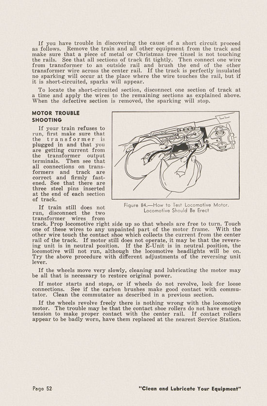 Lionel Instructions for Assembling and Operating 1951