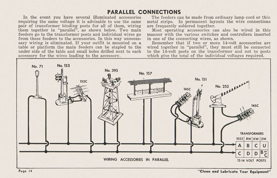 Lionel Instructions for Assembling and Operating 1953