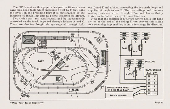 Lionel Instructions for Assembling and Operating 1953