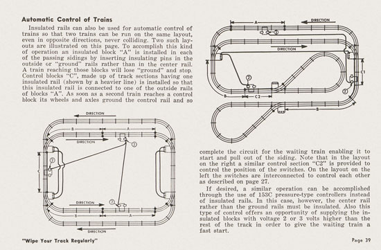 Lionel Instructions for Assembling and Operating 1955-1956