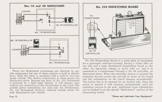 Lionel Instructions for Assembling and Operating 1957