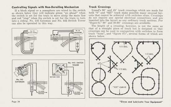 Lionel Instructions for Assembling and Operating 1957