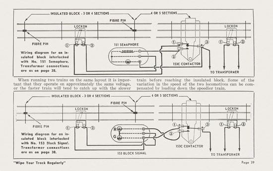 Lionel Instructions for Assembling and Operating 1957