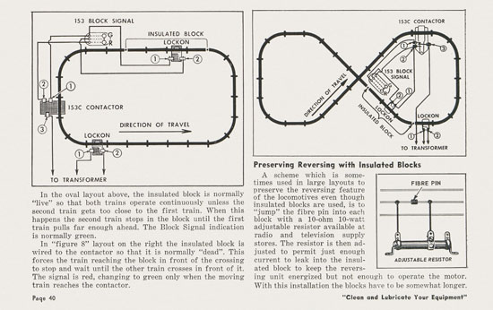 Lionel Instructions for Assembling and Operating 1957