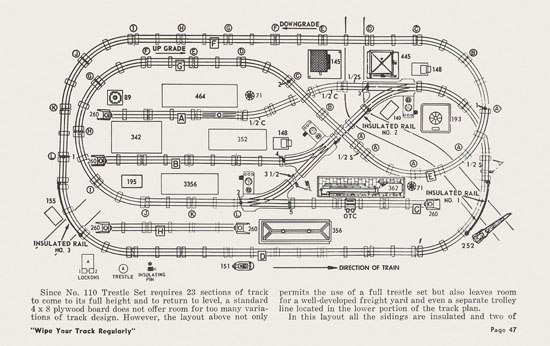 Lionel Instructions for Assembling and Operating 1957