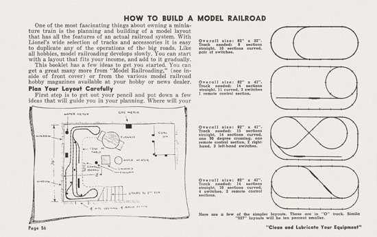 Lionel Instructions for Assembling and Operating 1957