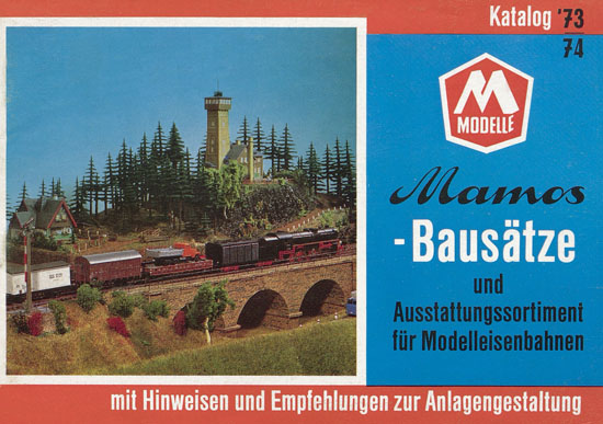 Mamos Bausätze Katalog 1973-1974