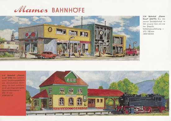 Mamos Bausätze Katalog 1973-1974