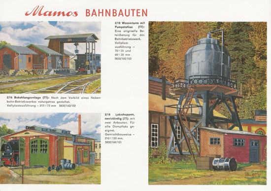 Mamos Bausätze Katalog 1973-1974