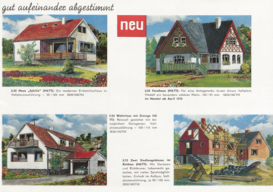 Mamos Bausätze Katalog 1973-1974