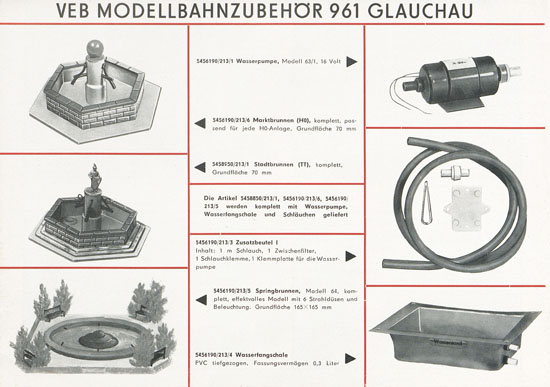 Mamos Bausätze Katalog 1973-1974