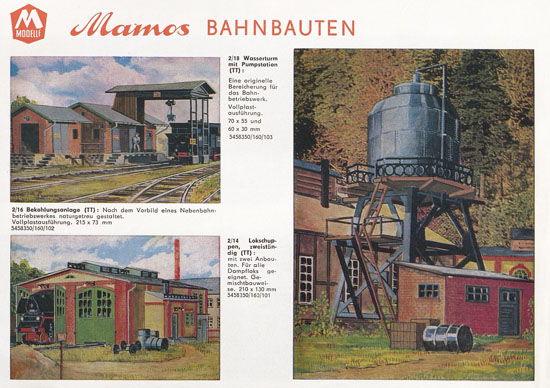 Mamos Bausätze Katalog 1974-1975