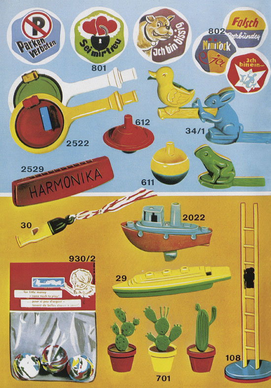 Manurba-Plastik Katalog 1969