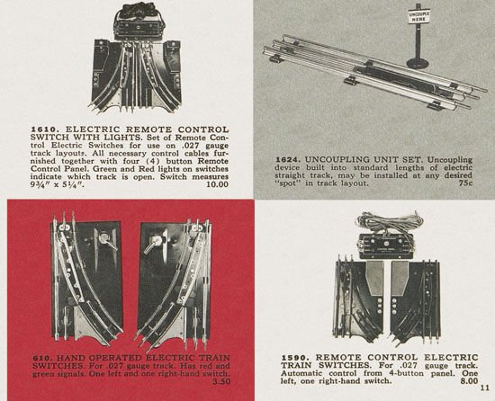 Louis Marx Katalog 1952