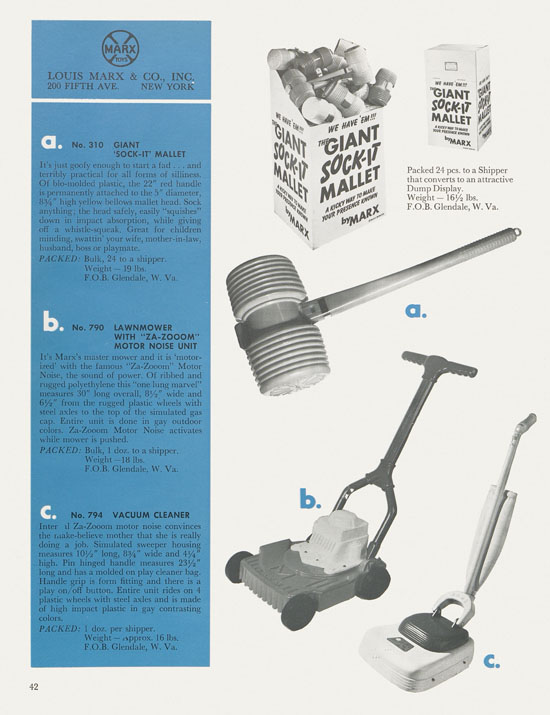 Louis Marx catalog 1969