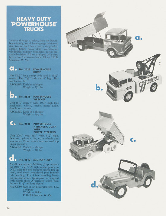 Louis Marx catalog 1969