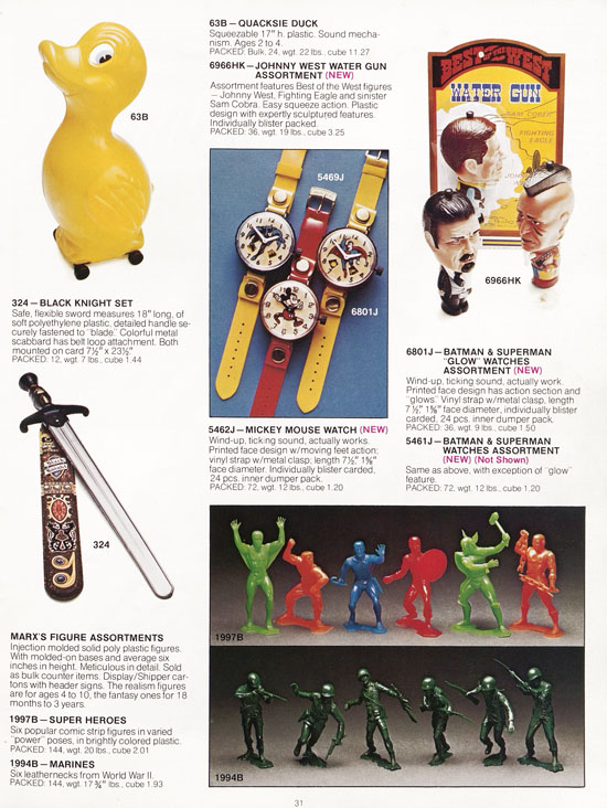 Marx Toys Katalog 1975