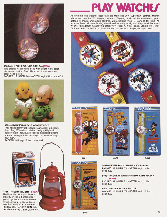 Marx Toys Katalog 1976