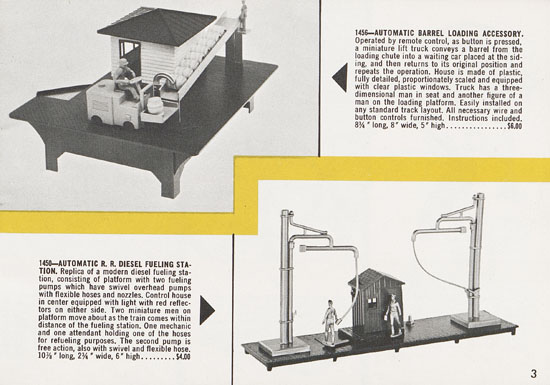 Louis Marx Accessory Catalog 1955