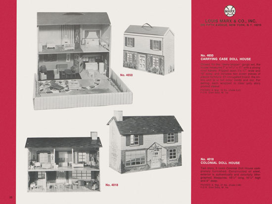 Marx Toys catalog 1972