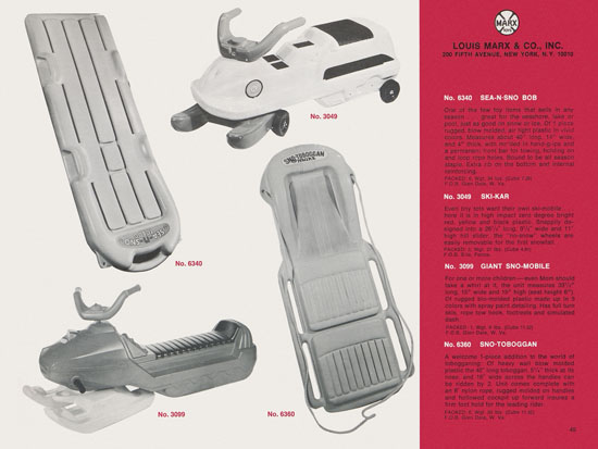 Marx Toys catalog 1972